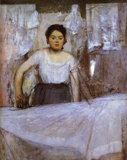 EDGAR DEGAS - Edgar Degas - Woman Ironing.JPG