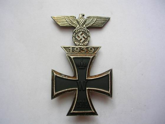 odznaki II wojna Światowa - Krzyz Zelazny 1Klasy ze Szpanga.jpg